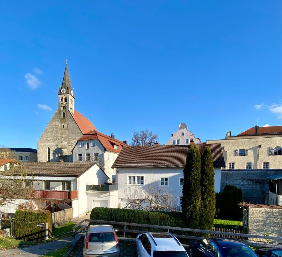 Ferienwohnung An Der Idyllischen Salzachschleife Naehe Salzburg Laufen Exteriör bild