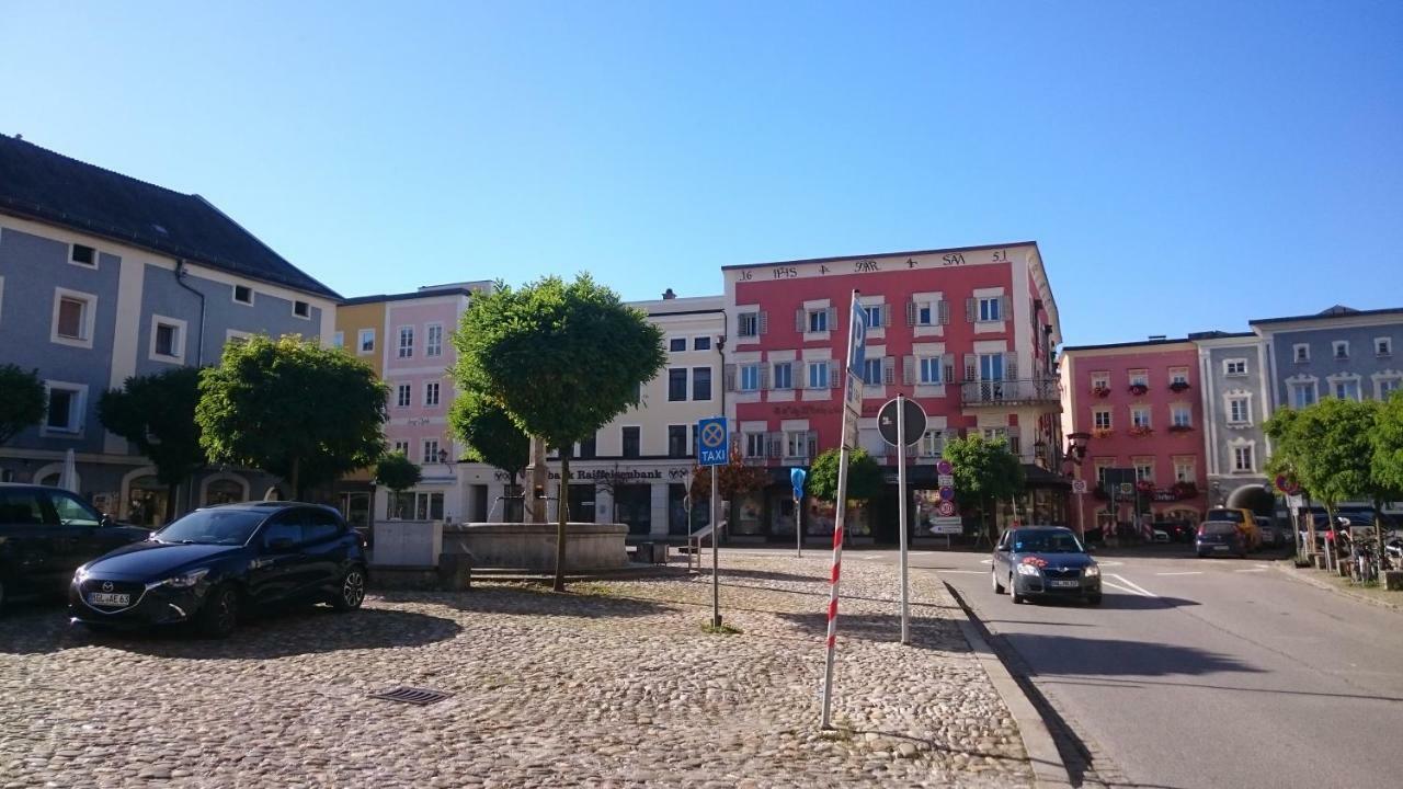 Ferienwohnung An Der Idyllischen Salzachschleife Naehe Salzburg Laufen Exteriör bild